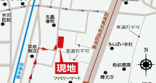 大阪市西成区玉出東新築一戸建て,地図